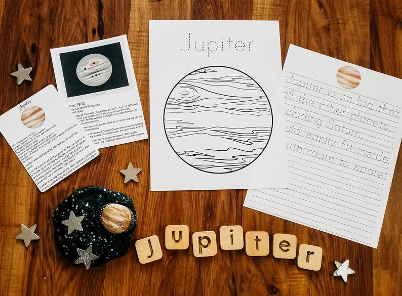 The Best Printable Solar System / Planets Homeschool Curriculum